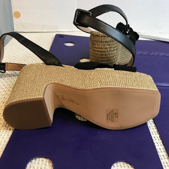 SAM EDELMAN WOMENS THERESA 2 WEDGE SIZE 10 NEW - Picture 3 of 6